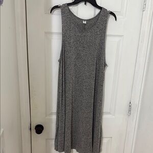 Gray Sleeveless Dress